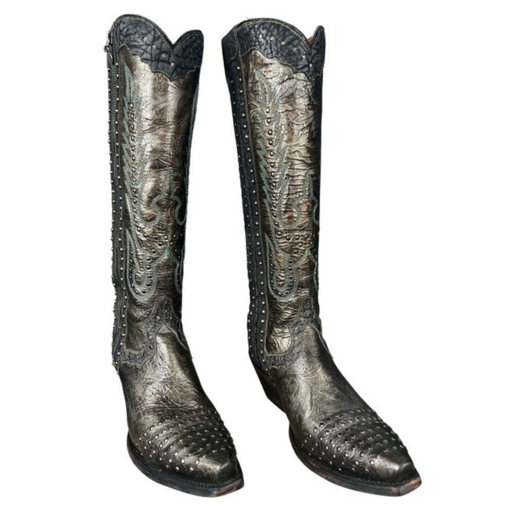 Dan Post Tempted Bronze Leather Boots